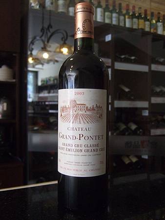 Chateau Grand Pontet Saint-Emilion Grand Crus Classé 2003