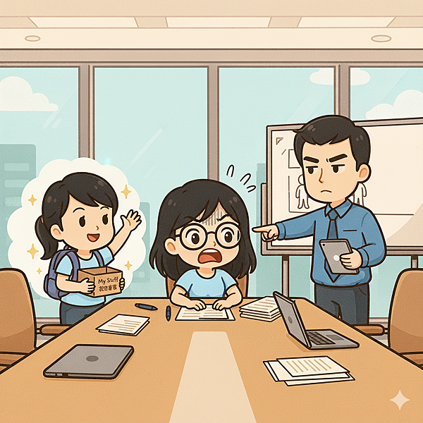 關於職場抓交替，我想說的是…