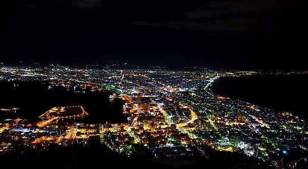 愛上冬の北海道 米其林世界三大排名之 函館山百萬夜景 費甌娜の綺麗世界 痞客邦