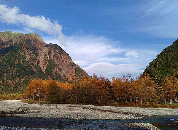 【日本北陸山嶽國立公園】避暑勝地 河童橋 上高地の秋