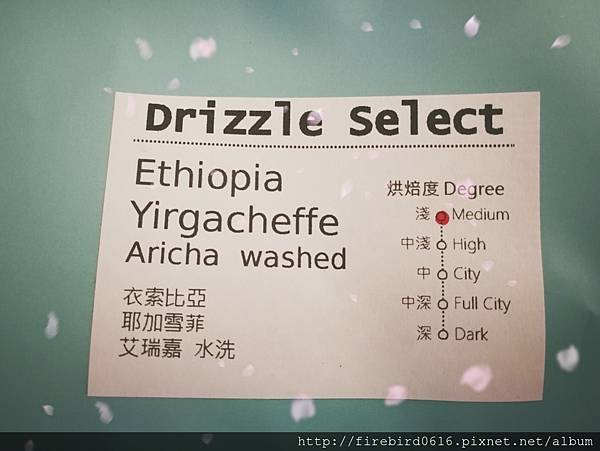 小雨咖啡CafeDrizzle伊索比亞耶加雪菲艾瑞嘉（水洗）咖啡豆13.jpg