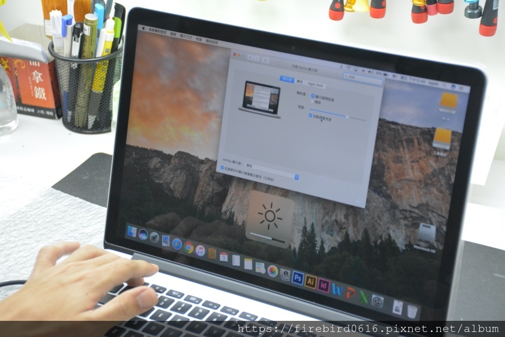 台北MacBook維修推薦-系統顯示檢測