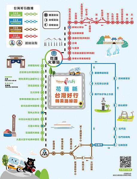 太魯閣、洄瀾東海岸乘車路線圖.jpg