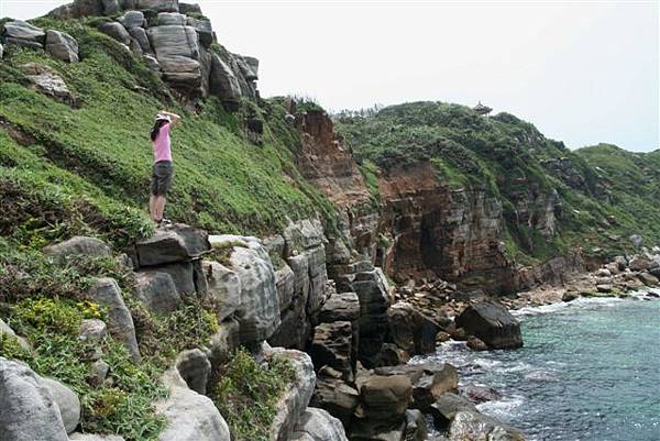 獅頭山神秘海岸~美到讓人想往下跳