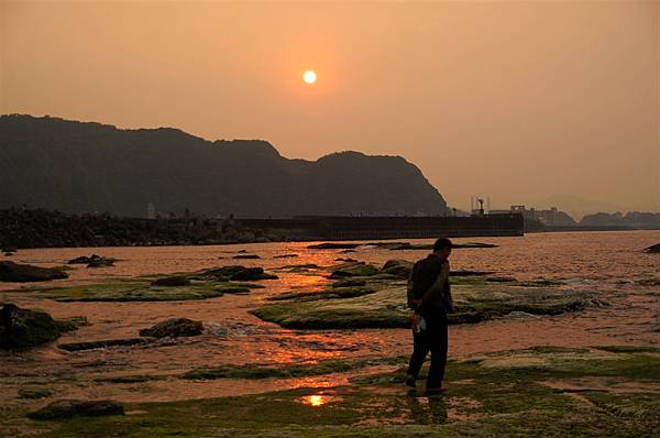 望幽谷海岸夕陽 (7).JPG