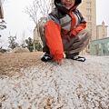 雖小但看到雪了~滿足