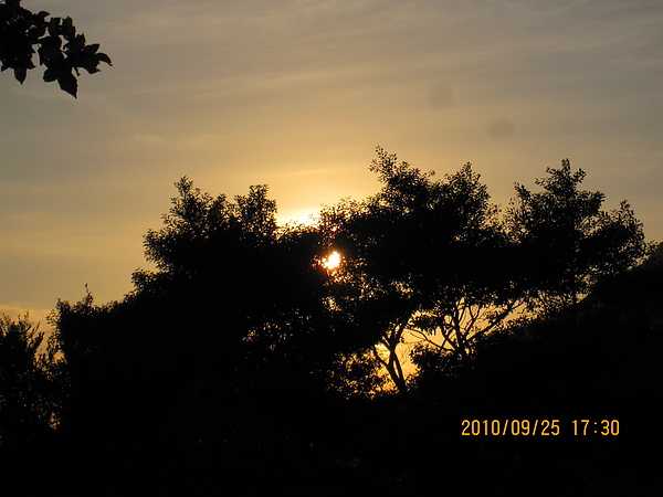 用夕陽模式