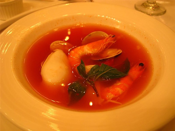 蕃茄鮮蝦清湯 蕃茄鮮蝦清湯