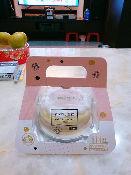 <食記-全聯>香芋布丁蛋糕-最有紳士風度的平價蛋糕 <食記-全聯>香芋布丁蛋糕-最有紳士風度的平價蛋糕