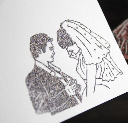 Like-face painted commemorative medal*customized gift/couple/lover/friend/pet - Stamps & Stamp Pads - Wood White