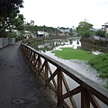 杷城排洪道旁的自行車道