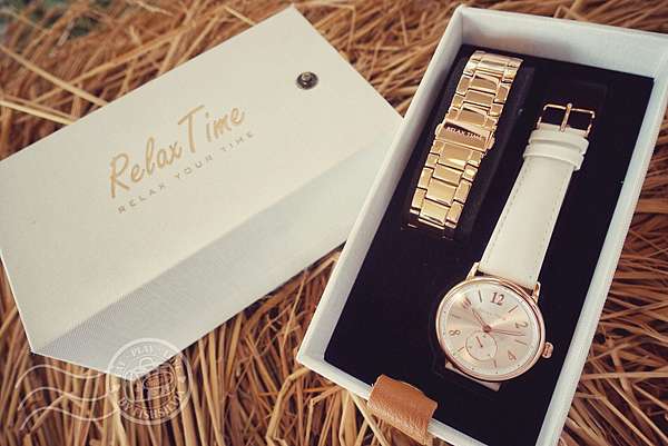 手錶品牌推薦 Relax Time閨蜜婚紗穿搭 玫瑰金白色女錶伴娘禮好選擇 Fish老妞 旅行記食 痞客邦