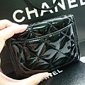 chanel coco 漆皮 零錢包