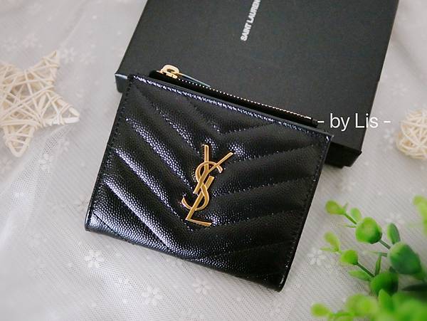 YSL-MONOGRAM-短夾