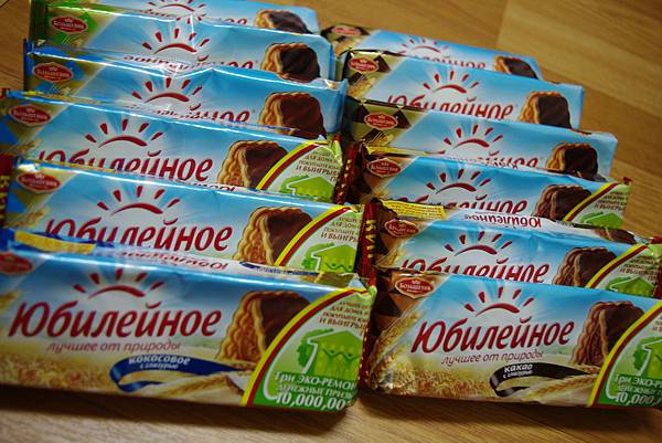 俄羅斯國民餅乾-比法國王子餅乾還要好吃!!!!!!