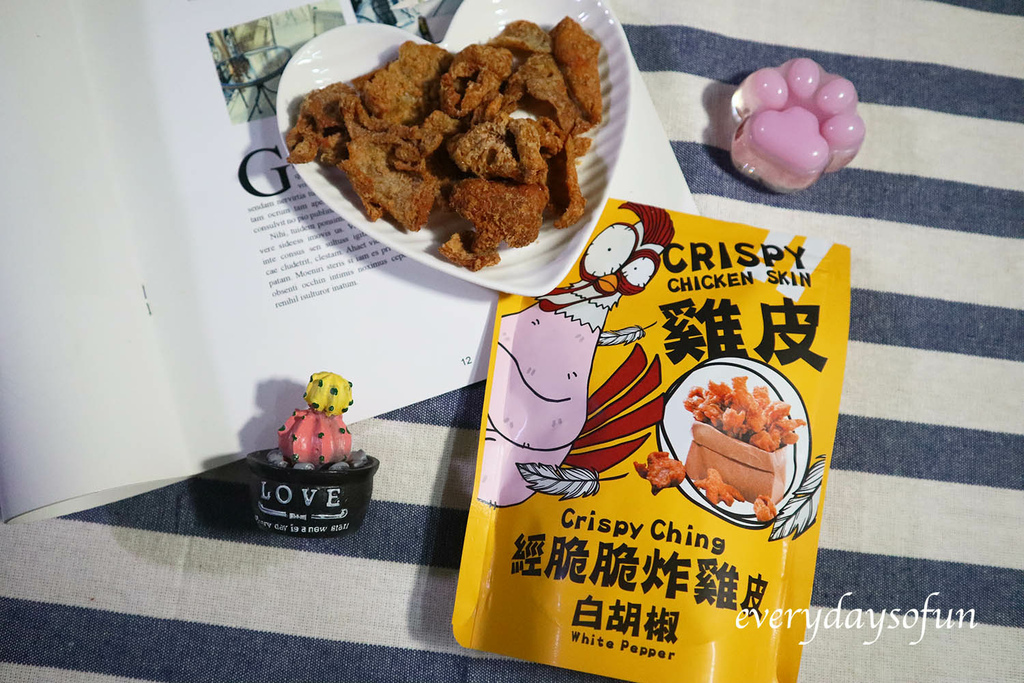 炸雞皮:白胡椒 炸雞皮:白胡椒