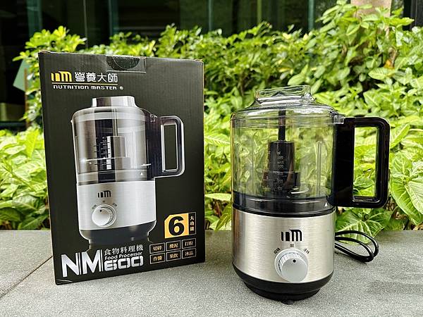 【料理機推薦】營養大師 NM-600 輕巧料理機｜型男主廚 