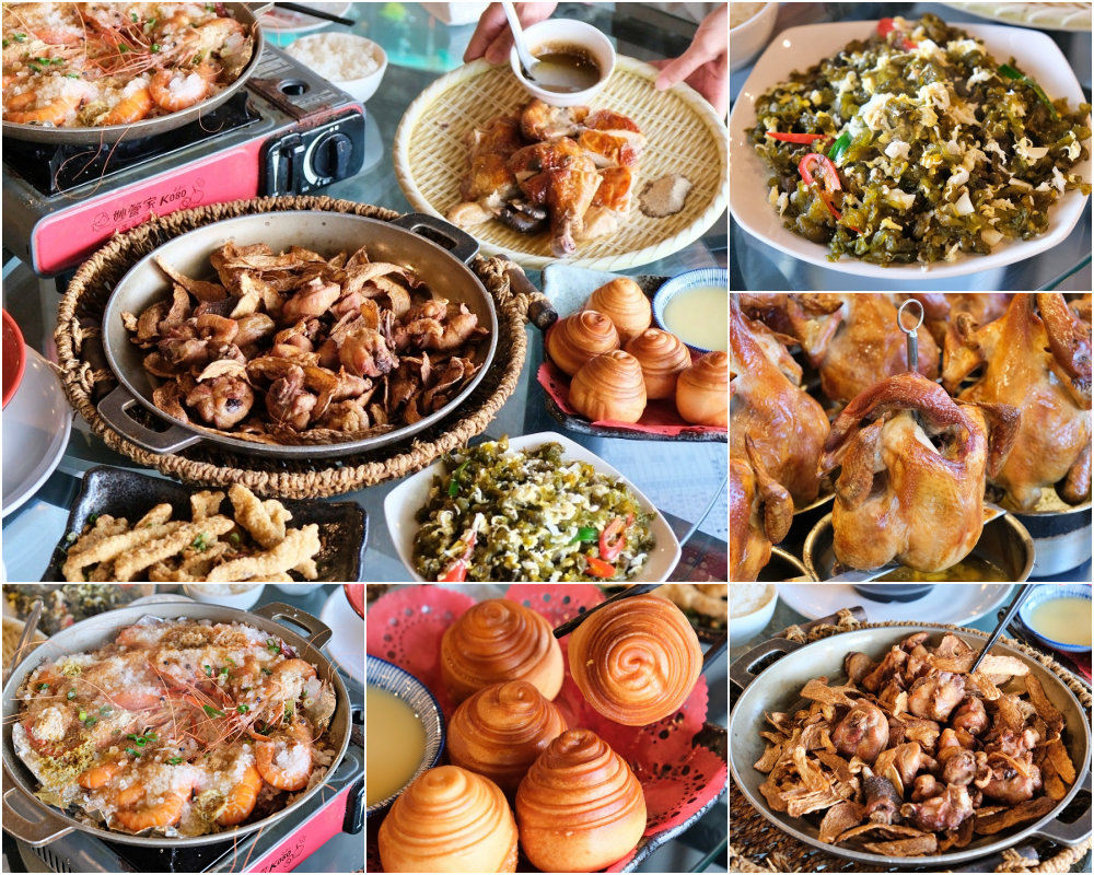 【蔡大頭甕烤雞】嘉義中埔交流道旁，阿里山腳下超美味人氣必點招