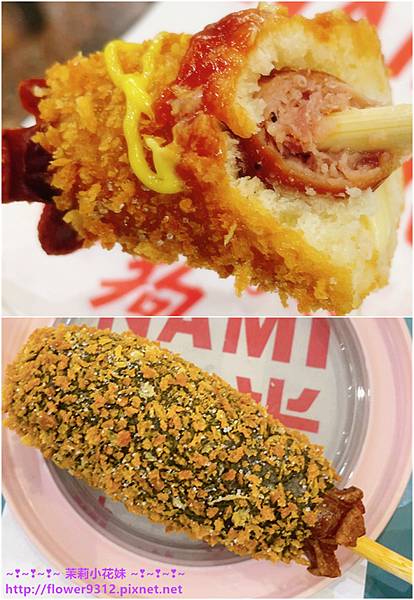 台中逢甲夜市 NAMI米熱狗 韓式熱狗 (9).JPG