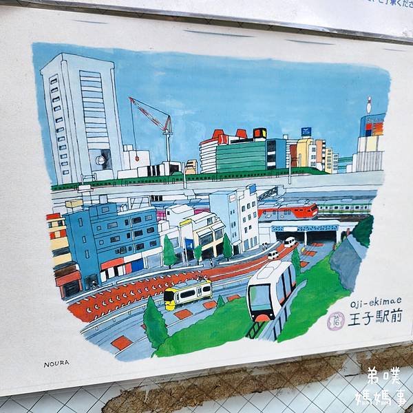 【日本‧東京】免費搭小纜車、看新幹線、山丘城堡溜滑梯│飛鳥山 早餐