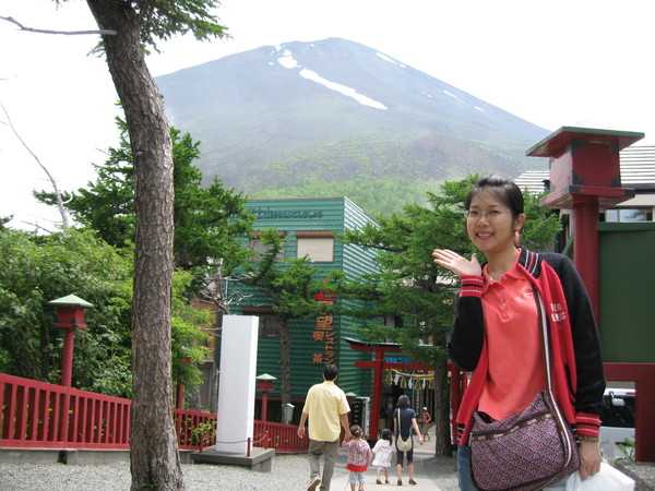 萬里晴空富士山