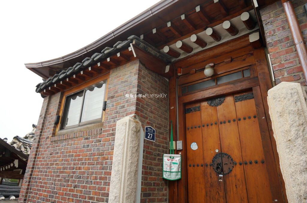 韓國首爾。安國站北村韓屋村、北村八景、三清洞街、먹쉬돈나 摩