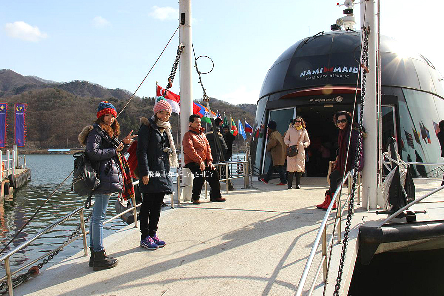 韓國首爾。搭ITX青春列車前進冬季戀歌拍攝地 南怡島(남이섬