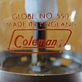 coleman 200A GOLBE NO550 Made in England.JPG