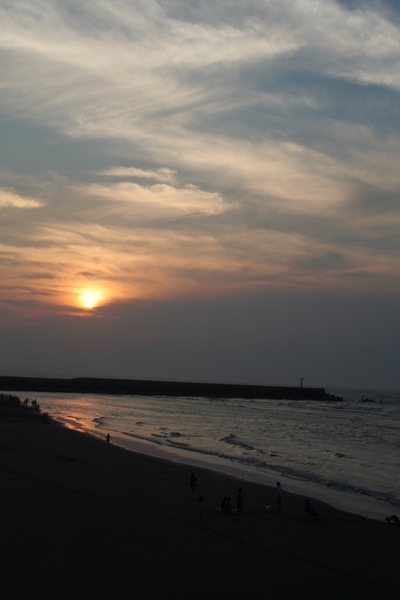 海上夕照