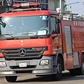 賓士Actros 2636 水箱消防車