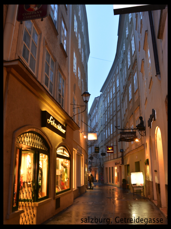 101 salzburg, getreidegasse