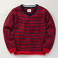 V-Neck Jumper (red:navy).png