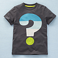 Graphic T-shirt (steel:question mark)