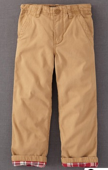 lined chinos (sand)