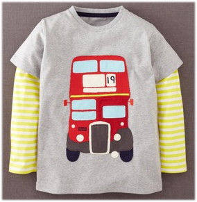 BIG VEHICLE T-SHIRT(gray marl + bus).jpg