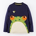 BIG APPLIQUé T-SHIRT(CADET BLUE FROG 5-6Y).jpg