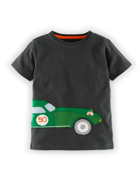 Vehicle Appliqué T-shirt(Graphite Car 6-7Y).jpg