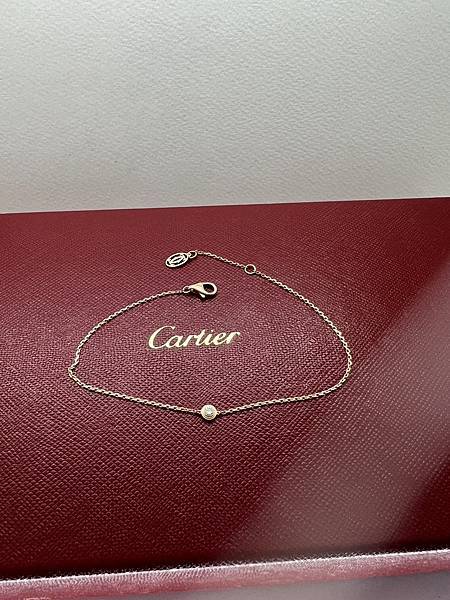 CARTIER 卡地亞  D'AMOUR手鍊小型款 18K玫