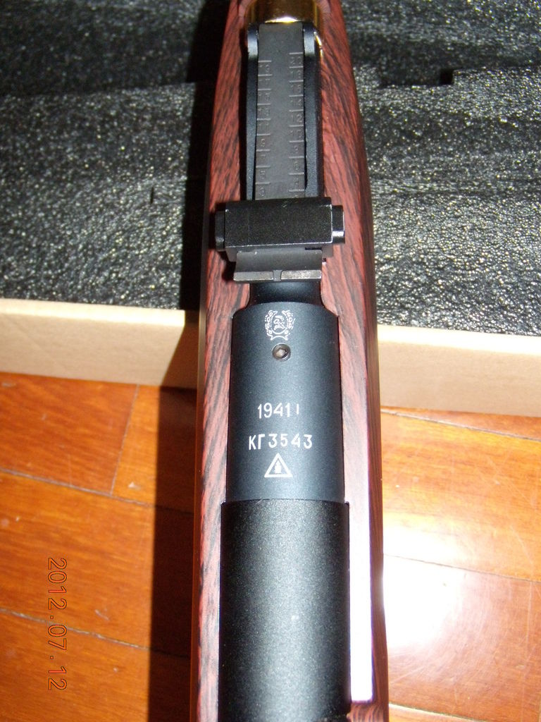 Accuracy Fire Mosin-Nagant槍身刻字