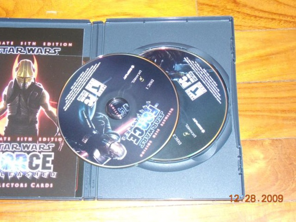 Force Unleashed discs