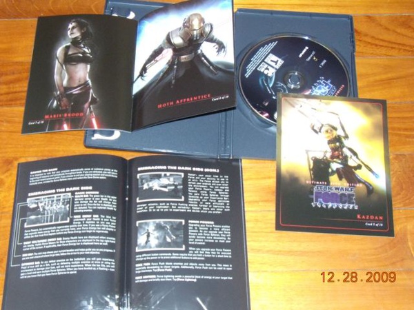 Force Unleashed booklet