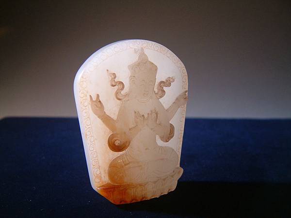 清中期仔兒玉藏傳佛教四手觀音牌 (16).JPG 清中期仔兒玉藏傳佛教四手觀音牌 (16).JPG