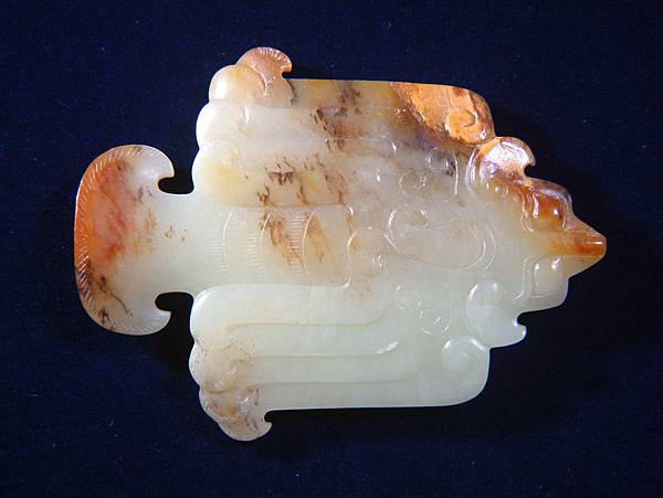 西漢青黃玉神鳥珮 (1).JPG 西漢青黃玉神鳥珮 (1).JPG