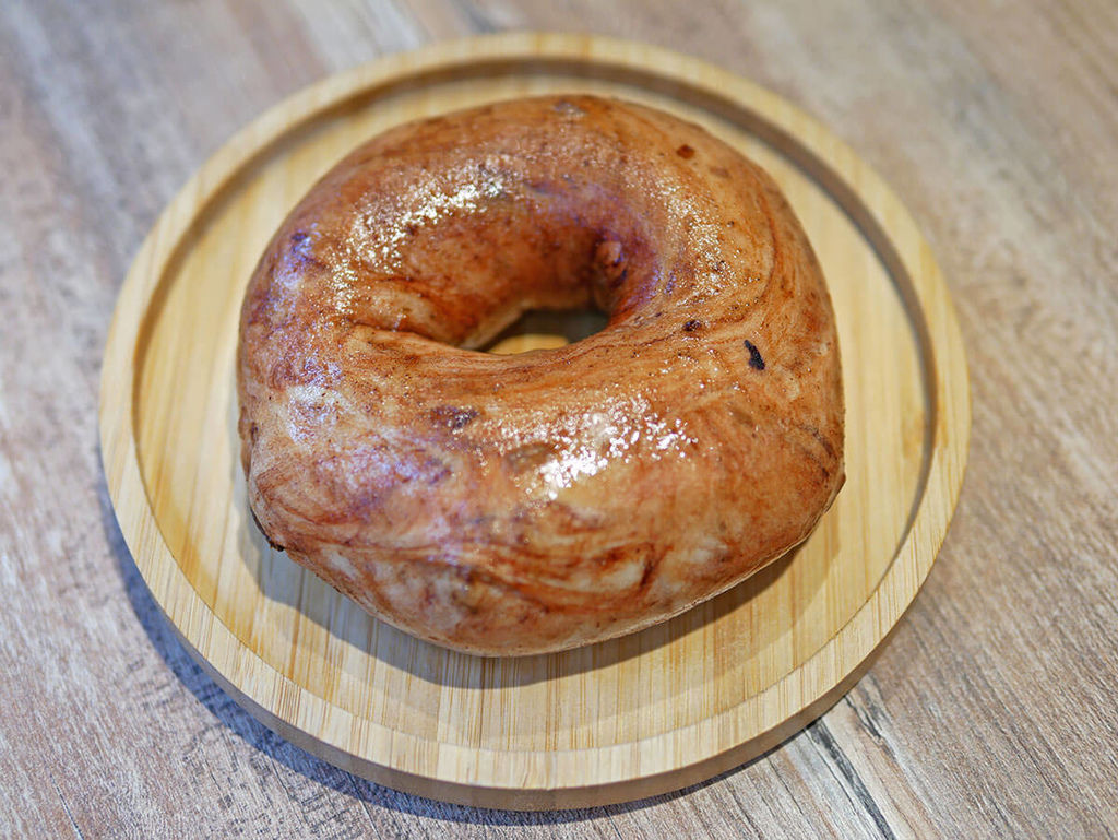 飽貝bo'bagel貝果Cafe_肉桂葡萄乾貝果_121121.JPG