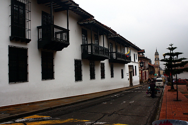 哥倫比亞首都波哥大街景-2
