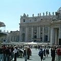 梵諦岡Piazza San Pietro(聖彼得大教堂廣場)