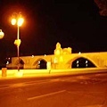 夜晚的亞維儂斷橋le Pont D\'Avignon