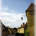 Apremont-sur-Allier村落一角