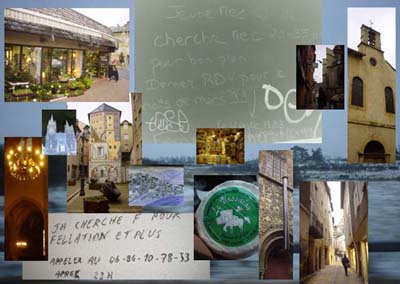 城鄉略影與牆上小鎮居民塗鴉的渴望