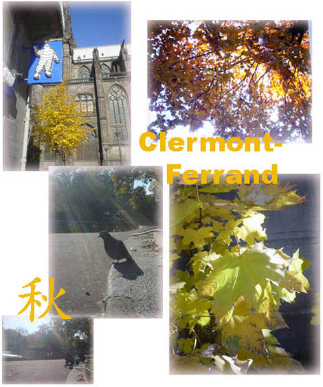 克城雖是名聞世界的米其林企業所在地，可是秋天在這裡還是可以很浪漫的喔!!